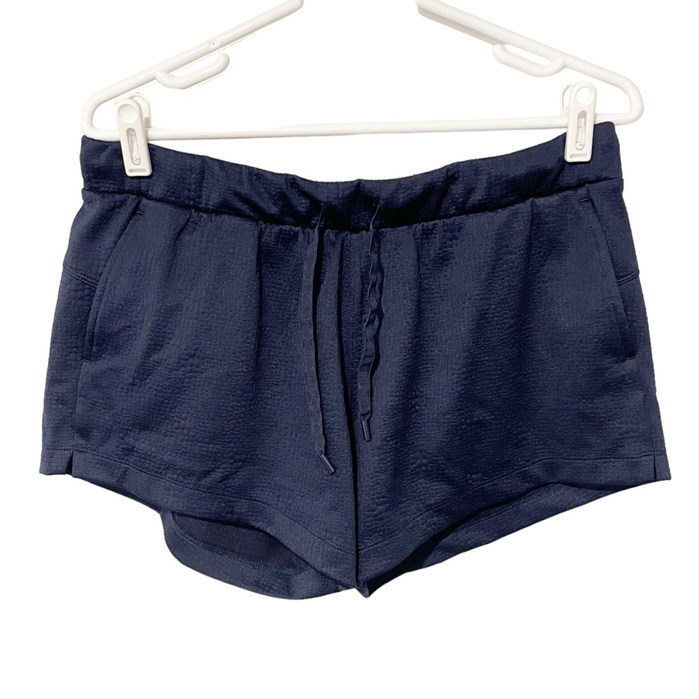 Zyia Active Size XL Blue Drawstring Pull On Athletic Shorts
